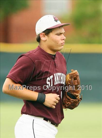 Thumbnail 1 in St Anthony vsTrinity Christian (TAPPS 5A Area Playoffs) photogallery.