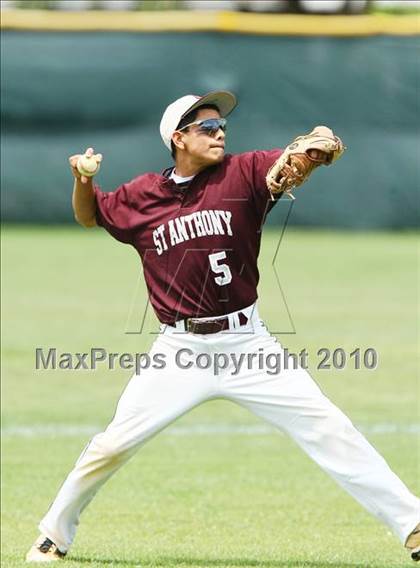 Thumbnail 2 in St Anthony vsTrinity Christian (TAPPS 5A Area Playoffs) photogallery.