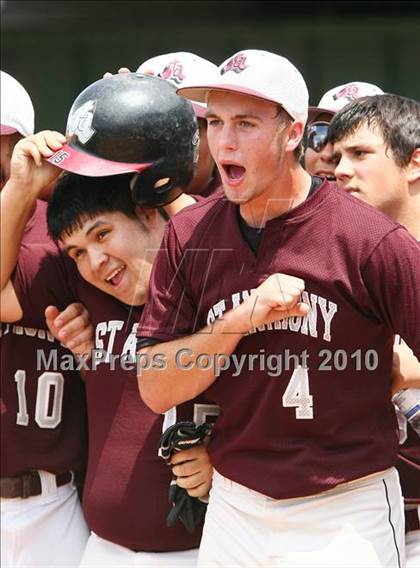 Thumbnail 2 in St Anthony vsTrinity Christian (TAPPS 5A Area Playoffs) photogallery.