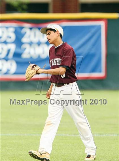 Thumbnail 2 in St Anthony vsTrinity Christian (TAPPS 5A Area Playoffs) photogallery.