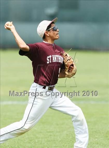 Thumbnail 1 in St Anthony vsTrinity Christian (TAPPS 5A Area Playoffs) photogallery.