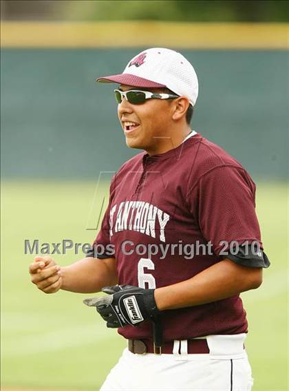 Thumbnail 2 in St Anthony vsTrinity Christian (TAPPS 5A Area Playoffs) photogallery.