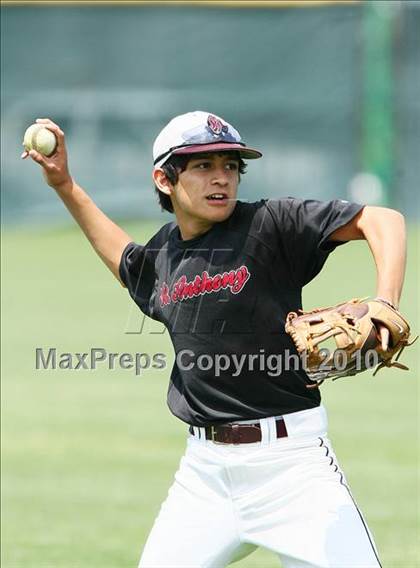 Thumbnail 2 in St Anthony vsTrinity Christian (TAPPS 5A Area Playoffs) photogallery.