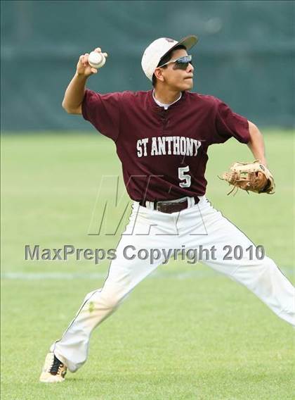 Thumbnail 1 in St Anthony vsTrinity Christian (TAPPS 5A Area Playoffs) photogallery.