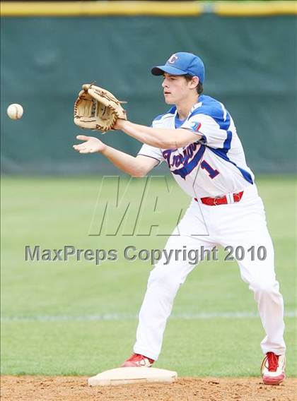 Thumbnail 2 in St Anthony vsTrinity Christian (TAPPS 5A Area Playoffs) photogallery.
