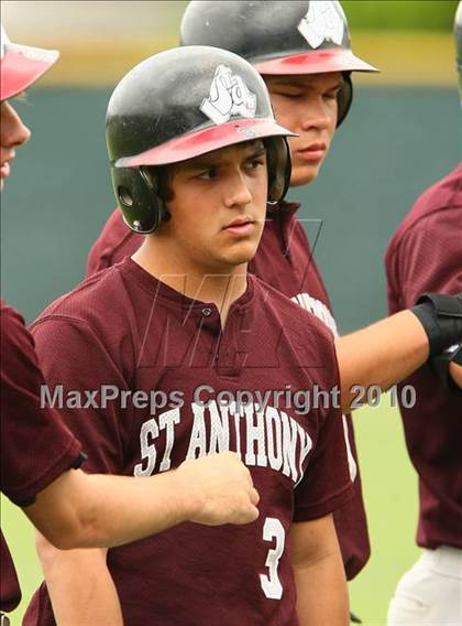 Thumbnail 3 in St Anthony vsTrinity Christian (TAPPS 5A Area Playoffs) photogallery.