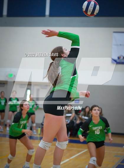 Thumbnail 3 in Youngker vs. Thatcher (Spiketown Invitational) photogallery.