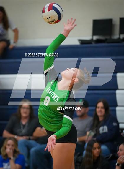 Thumbnail 2 in Youngker vs. Thatcher (Spiketown Invitational) photogallery.