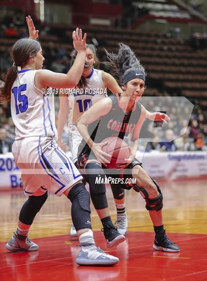 Thumbnail 2 in Caruthers vs. Coalinga (CIF CS D5 Final) photogallery.