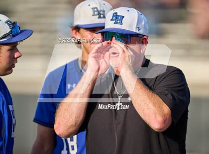 Thumbnail 2 in Hendrickson vs. Barbers Hill (UIL 5A D1 Baseball Regional Semis) photogallery.
