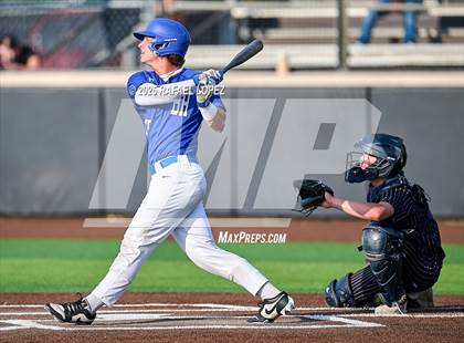 Thumbnail 2 in Hendrickson vs. Barbers Hill (UIL 5A D1 Baseball Regional Semis) photogallery.