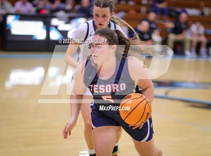 Thumbnail 2 in Tesoro vs San Juan Hills (Lady Spartans Winter Shootout) photogallery.