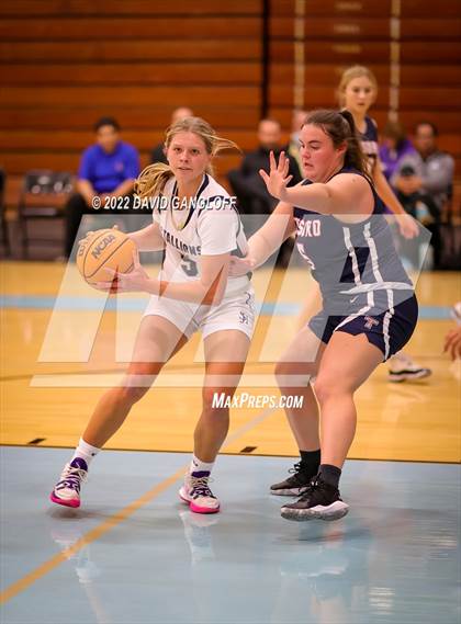 Thumbnail 2 in Tesoro vs San Juan Hills (Lady Spartans Winter Shootout) photogallery.