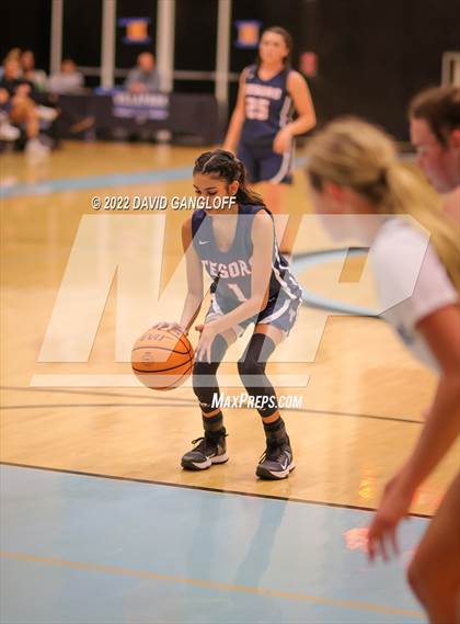 Thumbnail 3 in Tesoro vs San Juan Hills (Lady Spartans Winter Shootout) photogallery.