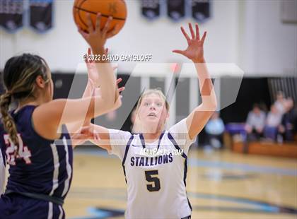 Thumbnail 2 in Tesoro vs San Juan Hills (Lady Spartans Winter Shootout) photogallery.