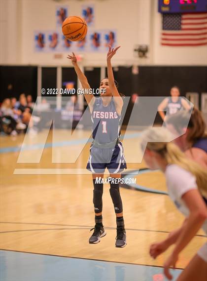 Thumbnail 1 in Tesoro vs San Juan Hills (Lady Spartans Winter Shootout) photogallery.