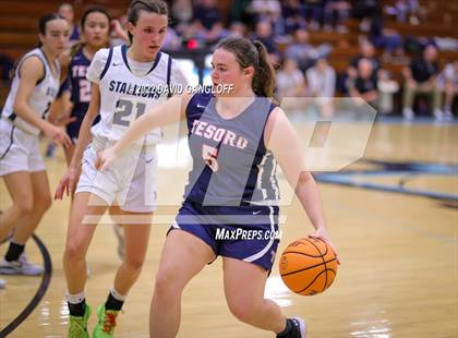 Thumbnail 1 in Tesoro vs San Juan Hills (Lady Spartans Winter Shootout) photogallery.