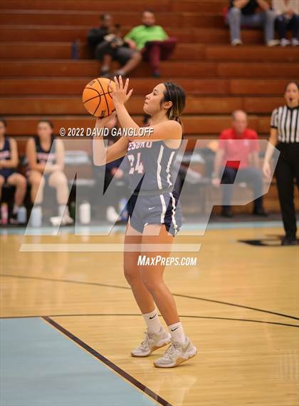 Thumbnail 3 in Tesoro vs San Juan Hills (Lady Spartans Winter Shootout) photogallery.