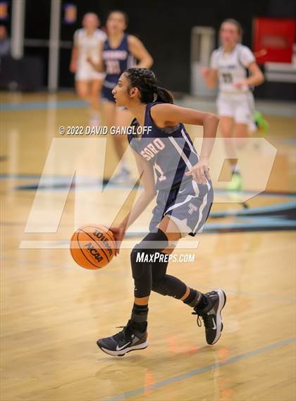 Thumbnail 1 in Tesoro vs San Juan Hills (Lady Spartans Winter Shootout) photogallery.