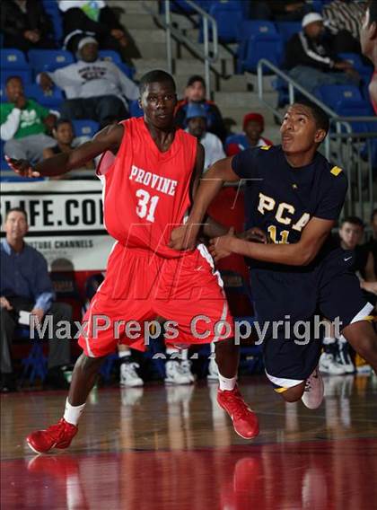 Thumbnail 1 in Prestonwood Christian vs. Provine (Metroplex Thanksgiving Hoopfest) photogallery.