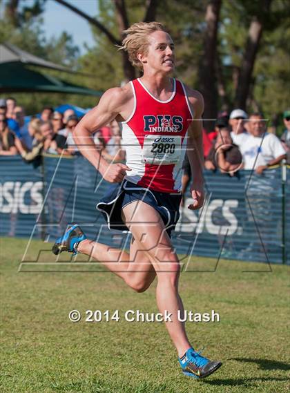 Thumbnail 3 in Clovis Invitational Boys 5K Championship Race photogallery.