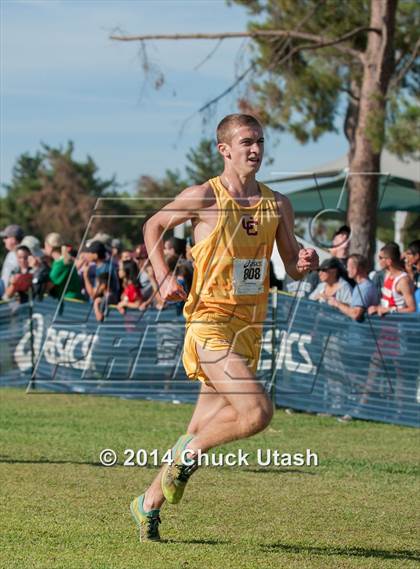 Thumbnail 3 in Clovis Invitational Boys 5K Championship Race photogallery.