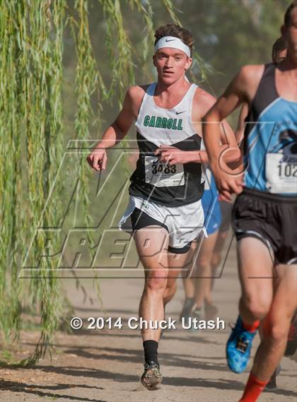 Thumbnail 3 in Clovis Invitational Boys 5K Championship Race photogallery.