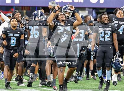 Thumbnail 2 in Savannah Christian vs. Cedar Grove (GHSA 3A Championship) photogallery.