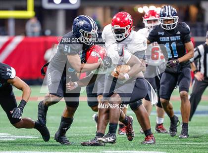 Thumbnail 3 in Savannah Christian vs. Cedar Grove (GHSA 3A Championship) photogallery.