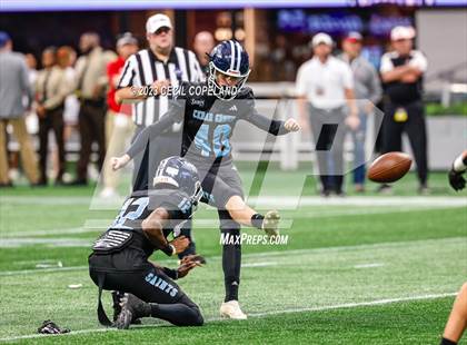 Thumbnail 3 in Savannah Christian vs. Cedar Grove (GHSA 3A Championship) photogallery.