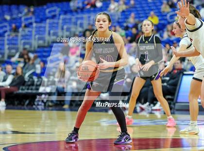 Thumbnail 3 in Nocona vs. San Saba (UIL 2A Basketball Division I Final) photogallery.