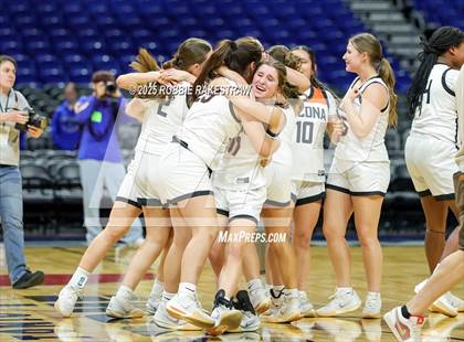 Thumbnail 3 in Nocona vs. San Saba (UIL 2A Basketball Division I Final) photogallery.