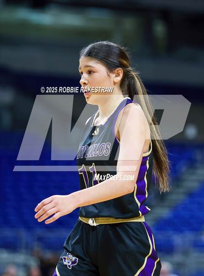 Thumbnail 3 in Nocona vs. San Saba (UIL 2A Basketball Division I Final) photogallery.