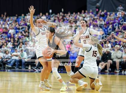 Thumbnail 2 in Nocona vs. San Saba (UIL 2A Basketball Division I Final) photogallery.