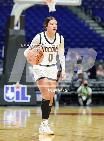 Thumbnail 2 in Nocona vs. San Saba (UIL 2A Basketball Division I Final) photogallery.