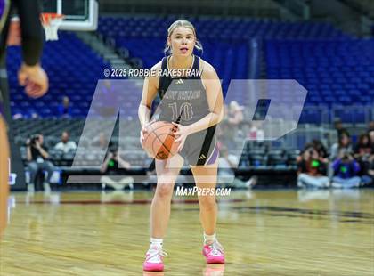 Thumbnail 3 in Nocona vs. San Saba (UIL 2A Basketball Division I Final) photogallery.