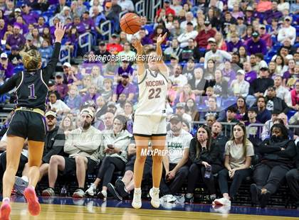 Thumbnail 1 in Nocona vs. San Saba (UIL 2A Basketball Division I Final) photogallery.