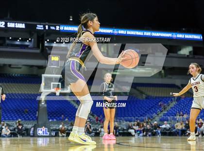 Thumbnail 1 in Nocona vs. San Saba (UIL 2A Basketball Division I Final) photogallery.