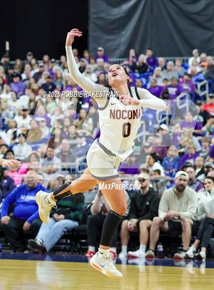 Thumbnail 2 in Nocona vs. San Saba (UIL 2A Basketball Division I Final) photogallery.