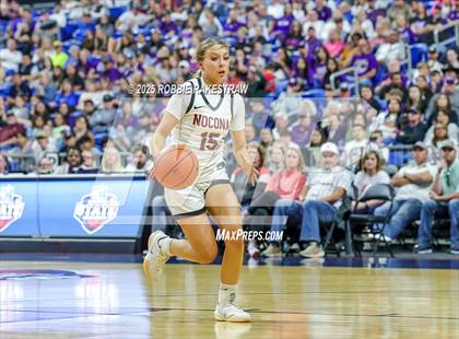 Thumbnail 1 in Nocona vs. San Saba (UIL 2A Basketball Division I Final) photogallery.