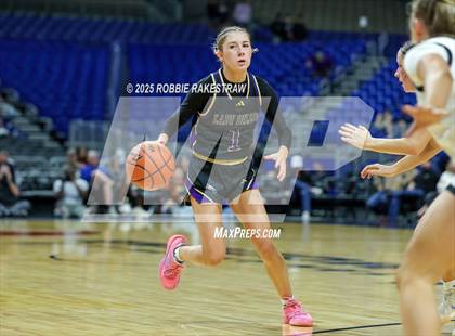 Thumbnail 3 in Nocona vs. San Saba (UIL 2A Basketball Division I Final) photogallery.