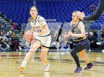 Thumbnail 1 in Nocona vs. San Saba (UIL 2A Basketball Division I Final) photogallery.