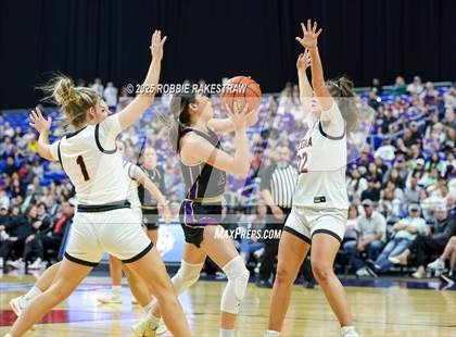 Thumbnail 3 in Nocona vs. San Saba (UIL 2A Basketball Division I Final) photogallery.