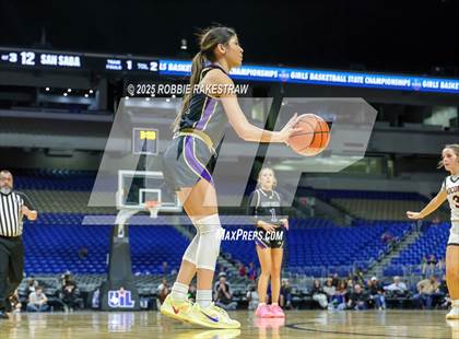 Thumbnail 3 in Nocona vs. San Saba (UIL 2A Basketball Division I Final) photogallery.