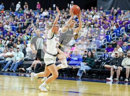 Thumbnail 2 in Nocona vs. San Saba (UIL 2A Basketball Division I Final) photogallery.