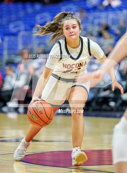 Thumbnail 3 in Nocona vs. San Saba (UIL 2A Basketball Division I Final) photogallery.
