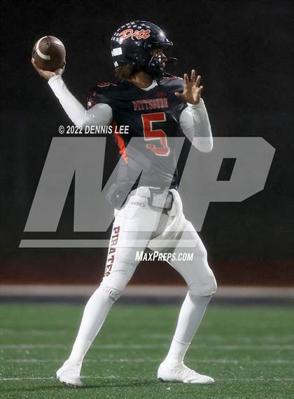Thumbnail 3 in Manteca @ Pittsburg (CIF State NorCal Regional D1-A Final) photogallery.