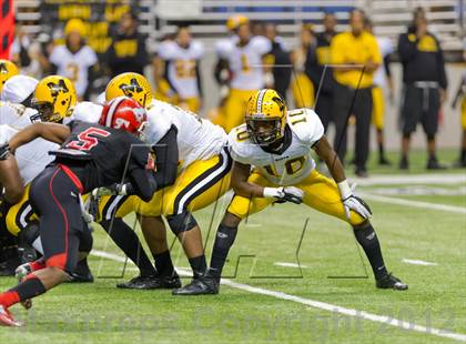 Thumbnail 3 in Manor vs. Fort Bend Marshall  (UIL 4A Division 2 Quarterfinal Playoff) photogallery.