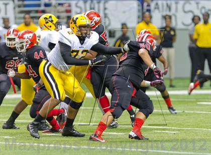 Thumbnail 2 in Manor vs. Fort Bend Marshall  (UIL 4A Division 2 Quarterfinal Playoff) photogallery.