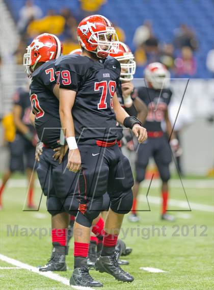 Thumbnail 3 in Manor vs. Fort Bend Marshall  (UIL 4A Division 2 Quarterfinal Playoff) photogallery.